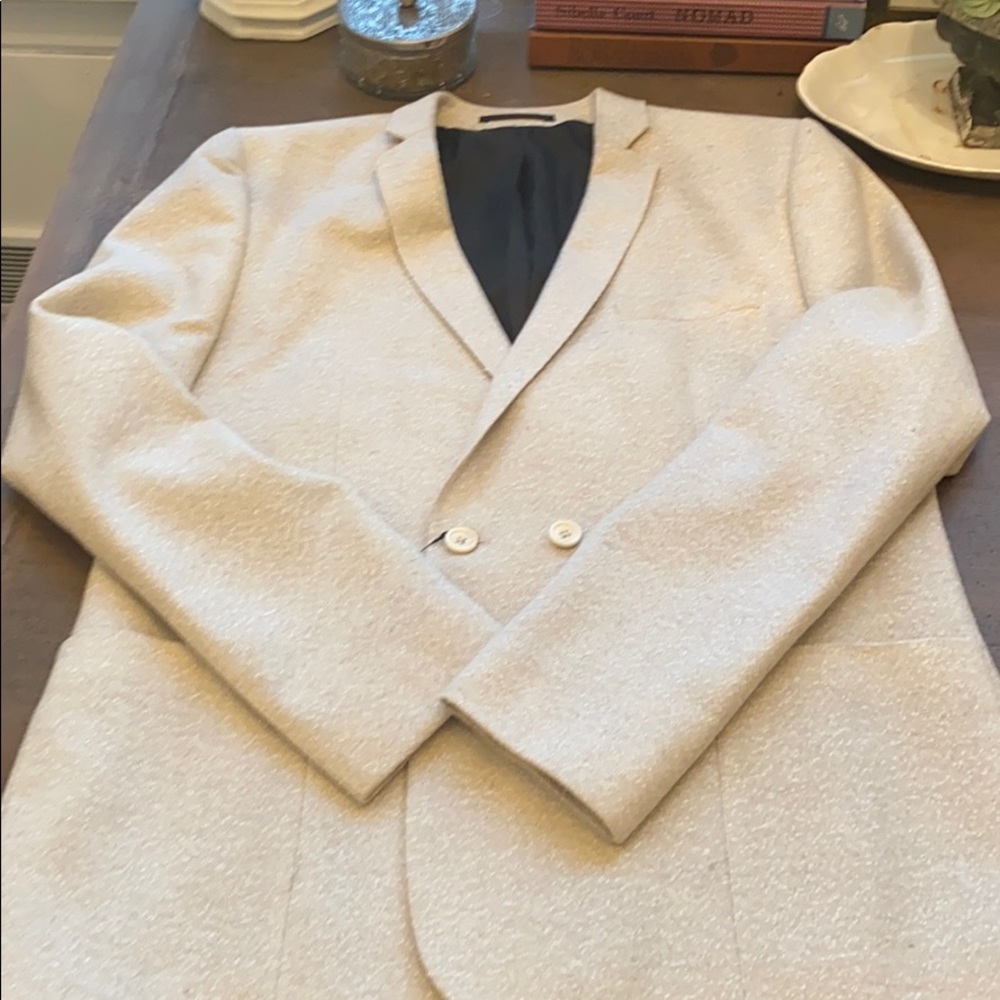 Men’s Brand New Wool Dbl Breasted Jacket